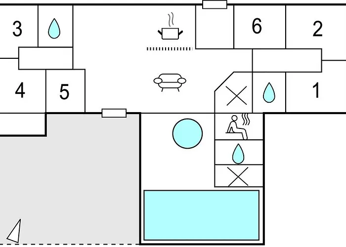Дом отдыха Cozy In With Sauna Romo